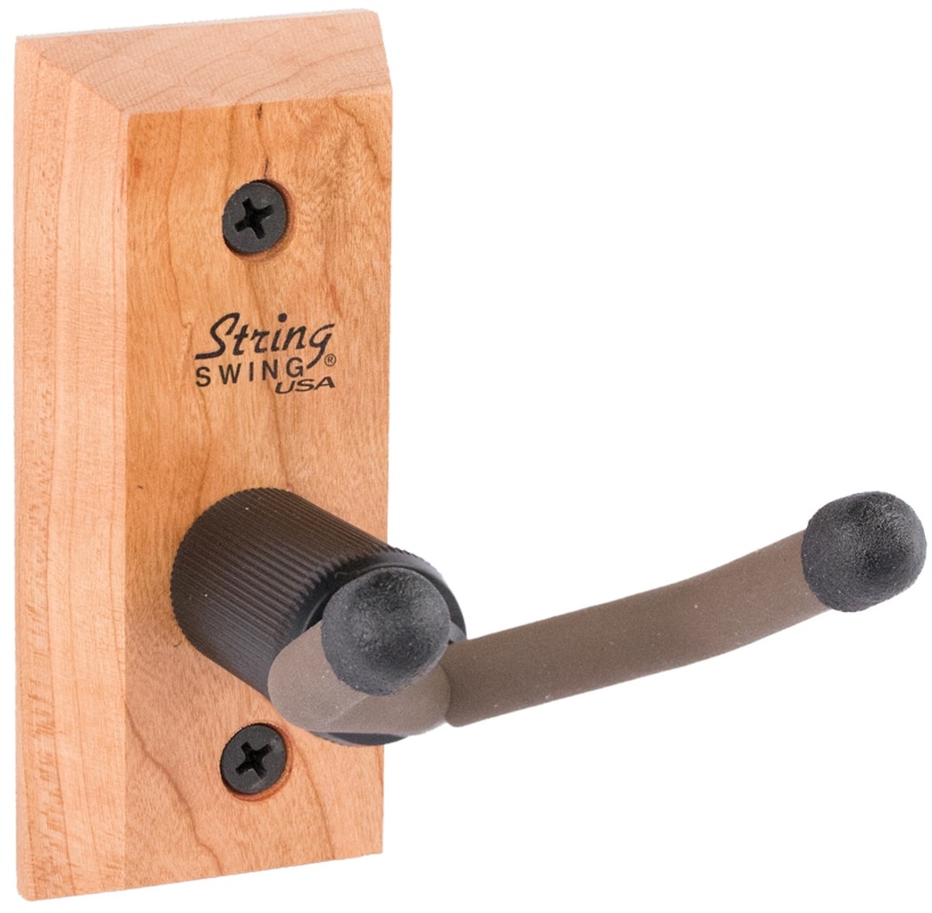 String-Swing Ukulele Wall Hanger Cherry