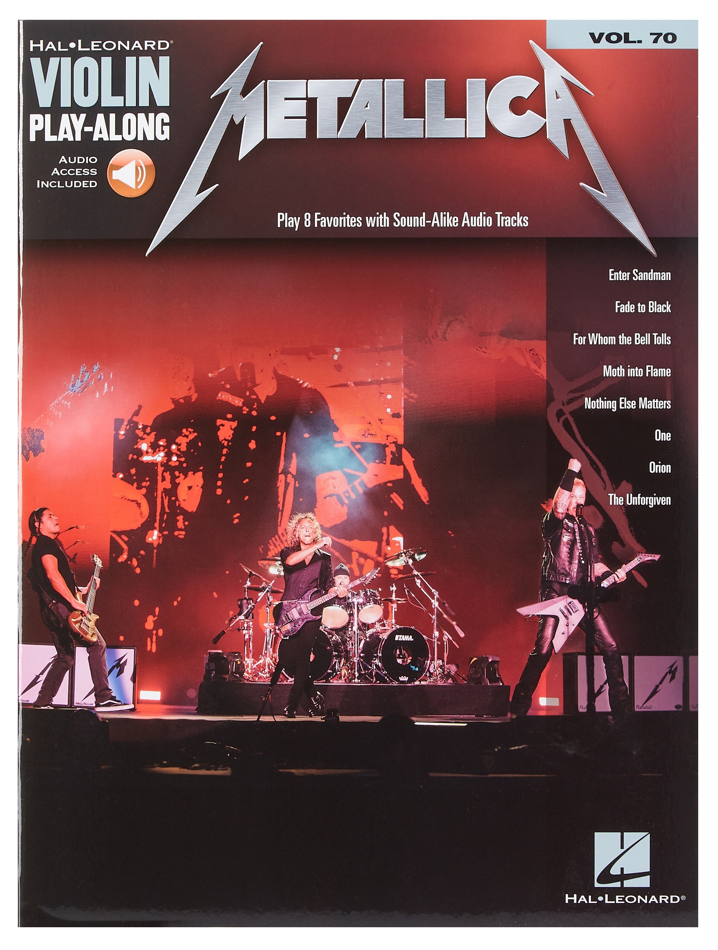 E-shop MS Violin Play-Along Volume 70: Metallica