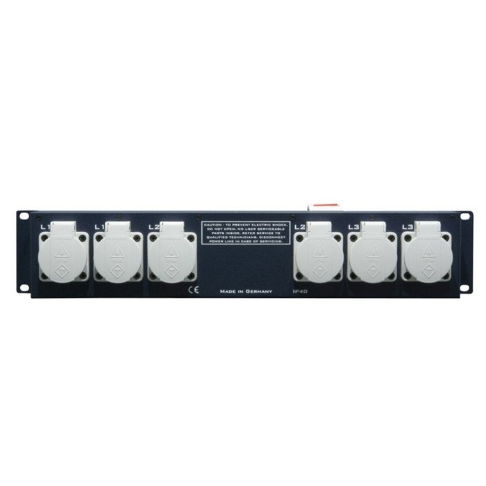 Adam Hall RACK PDU 9 CEE FI