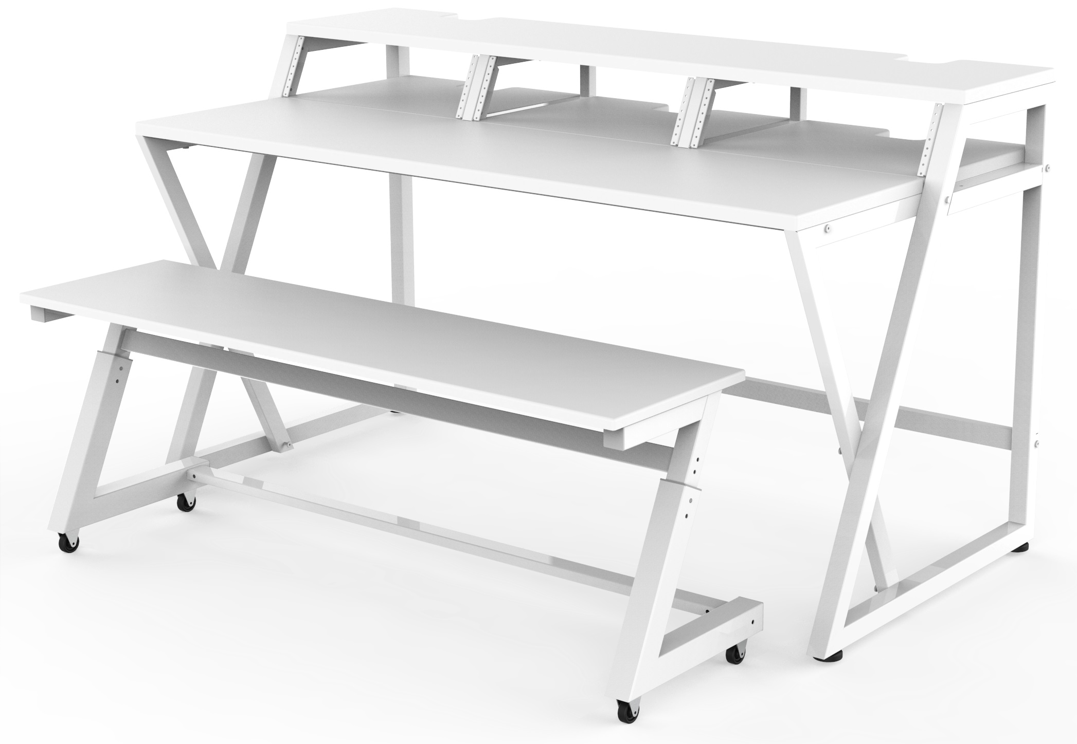 Wavebone Headquarter Recording Workstation + Z shaped KB desk WH