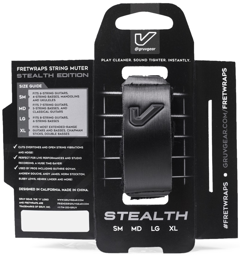Gruvgear FretWraps Stealth Small