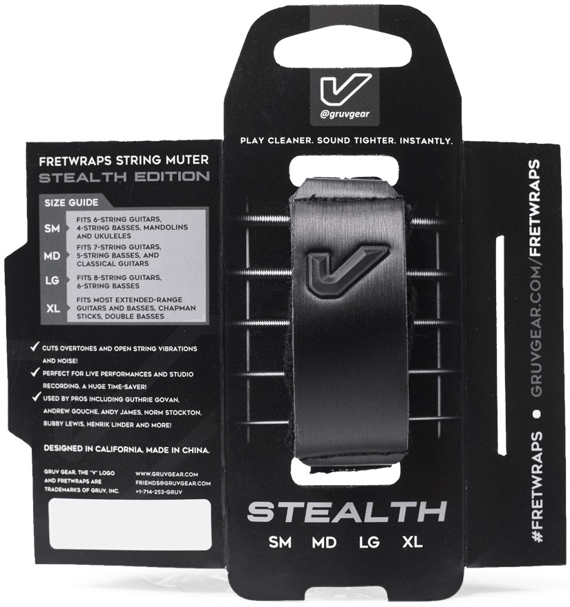Gruvgear FretWraps Stealth Medium
