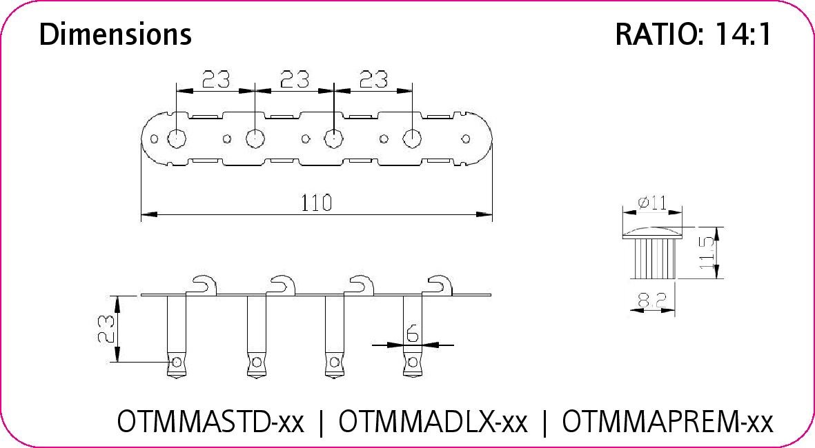 Ortega OTMMAPREM-CR