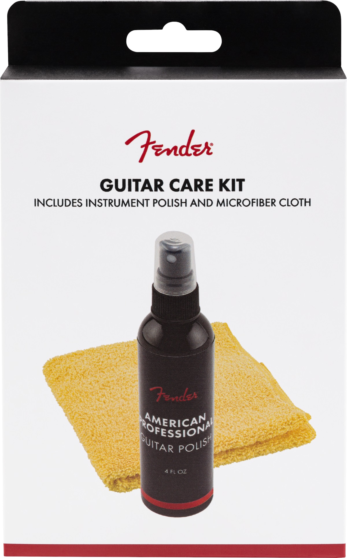 Fender 4oz Polish and Shop Cloth, 2 Pack