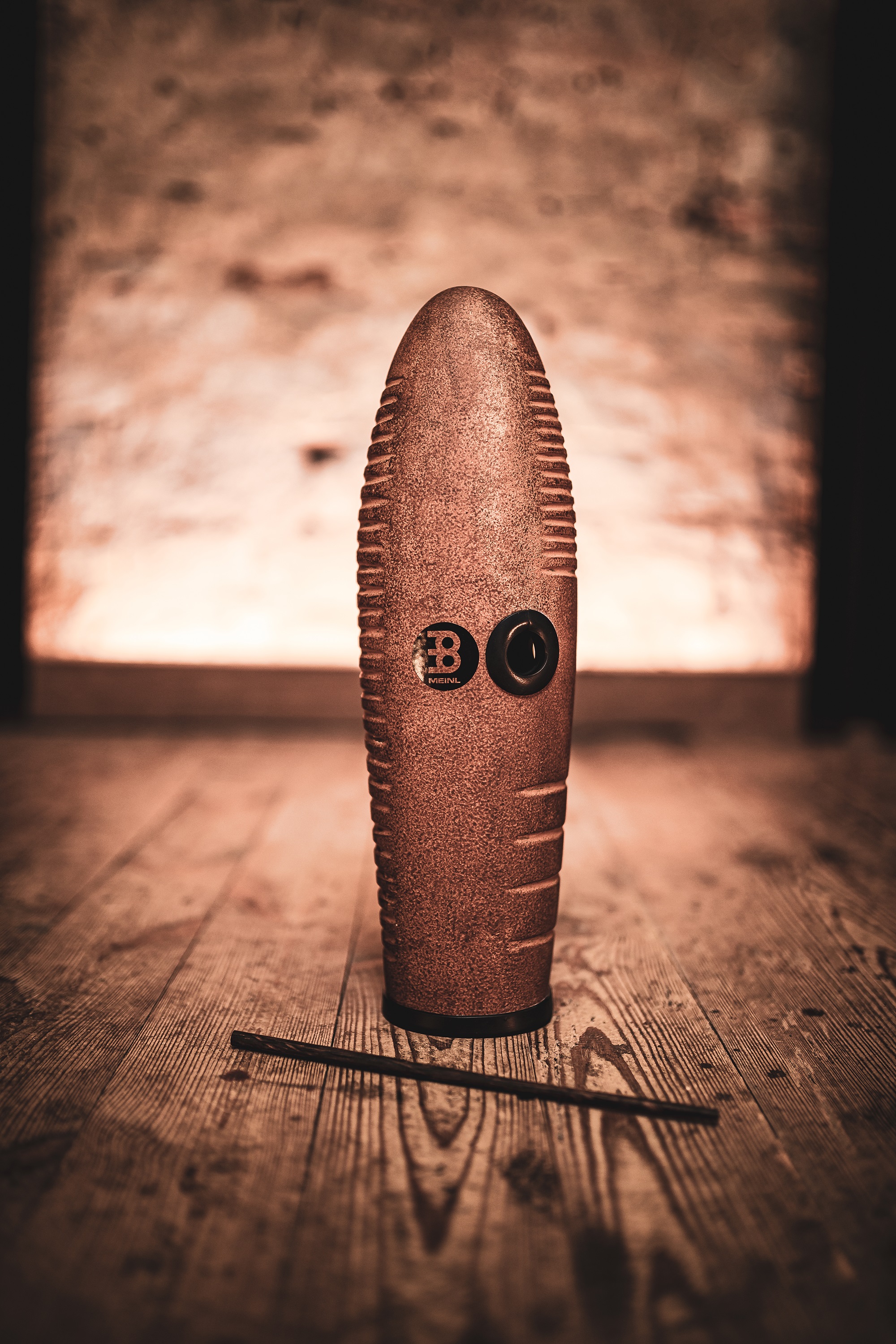 Meinl Fiberglass Guiro Brown