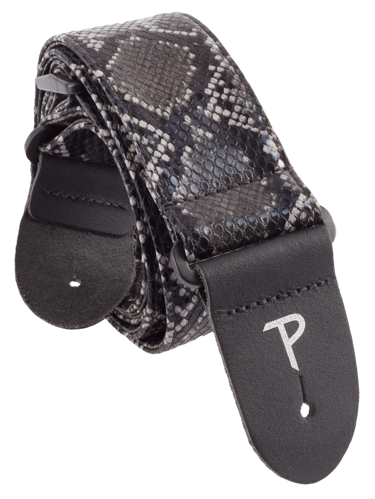 E-shop Perri's Leathers Faux Snake Skin Black