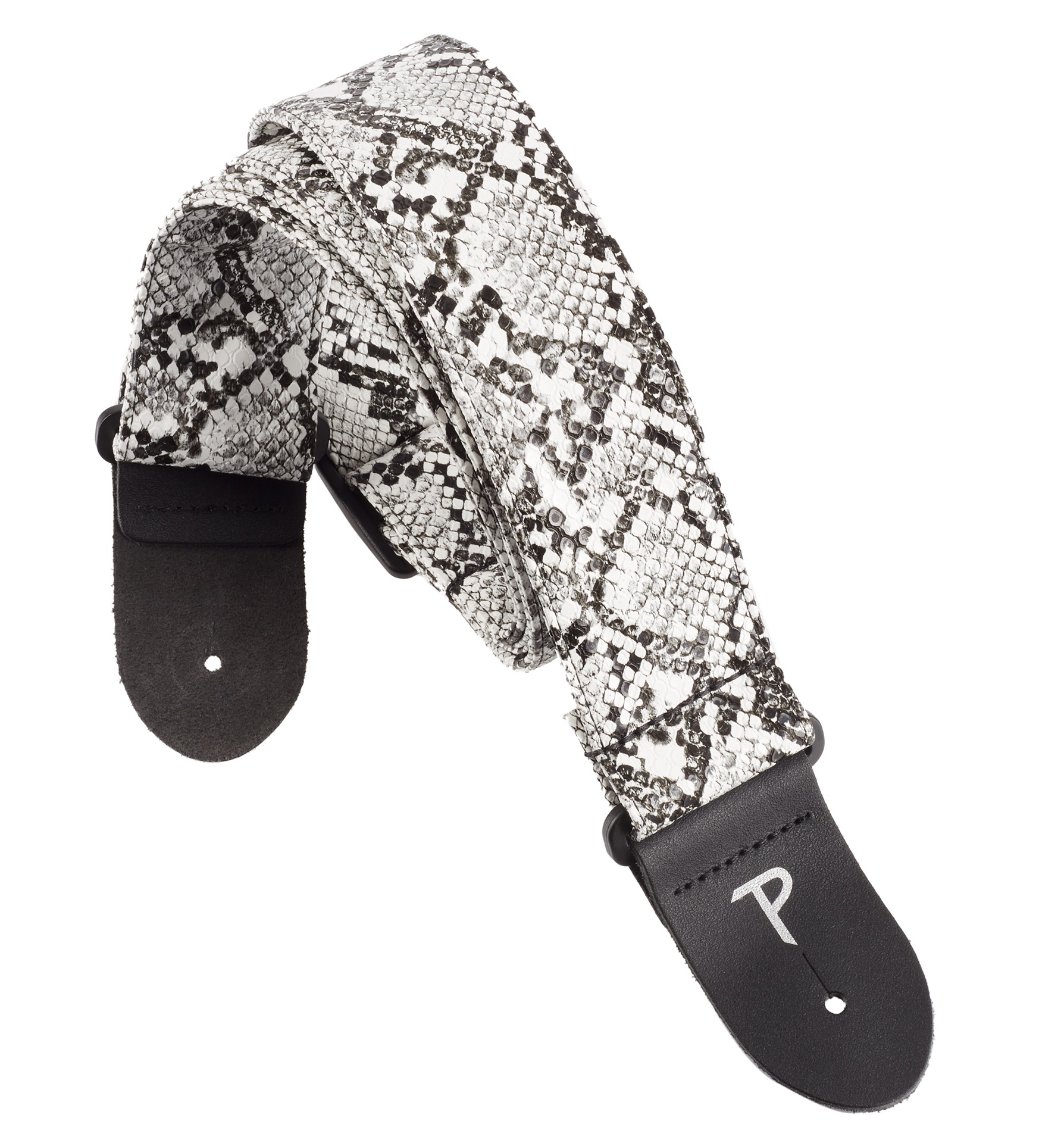 E-shop Perri's Leathers Faux Snake Skin White