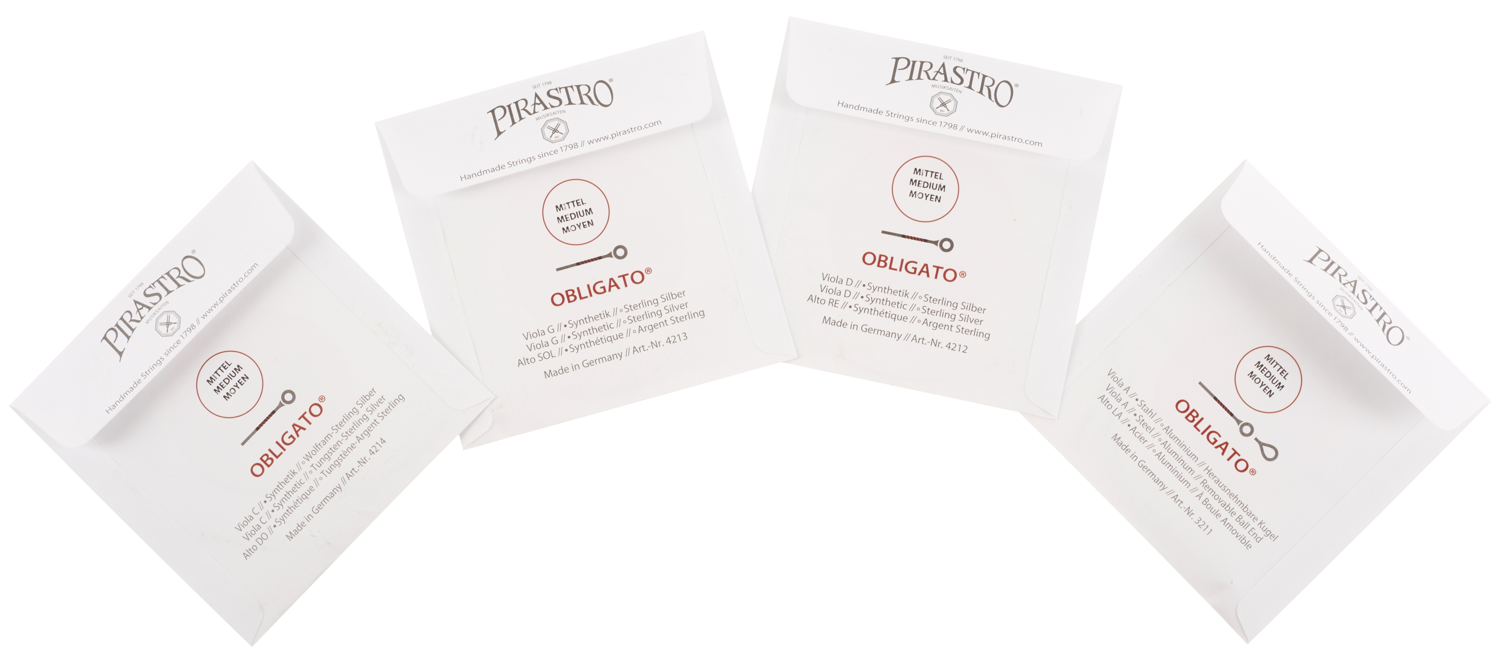 Pirastro Obligato Vla Set medium