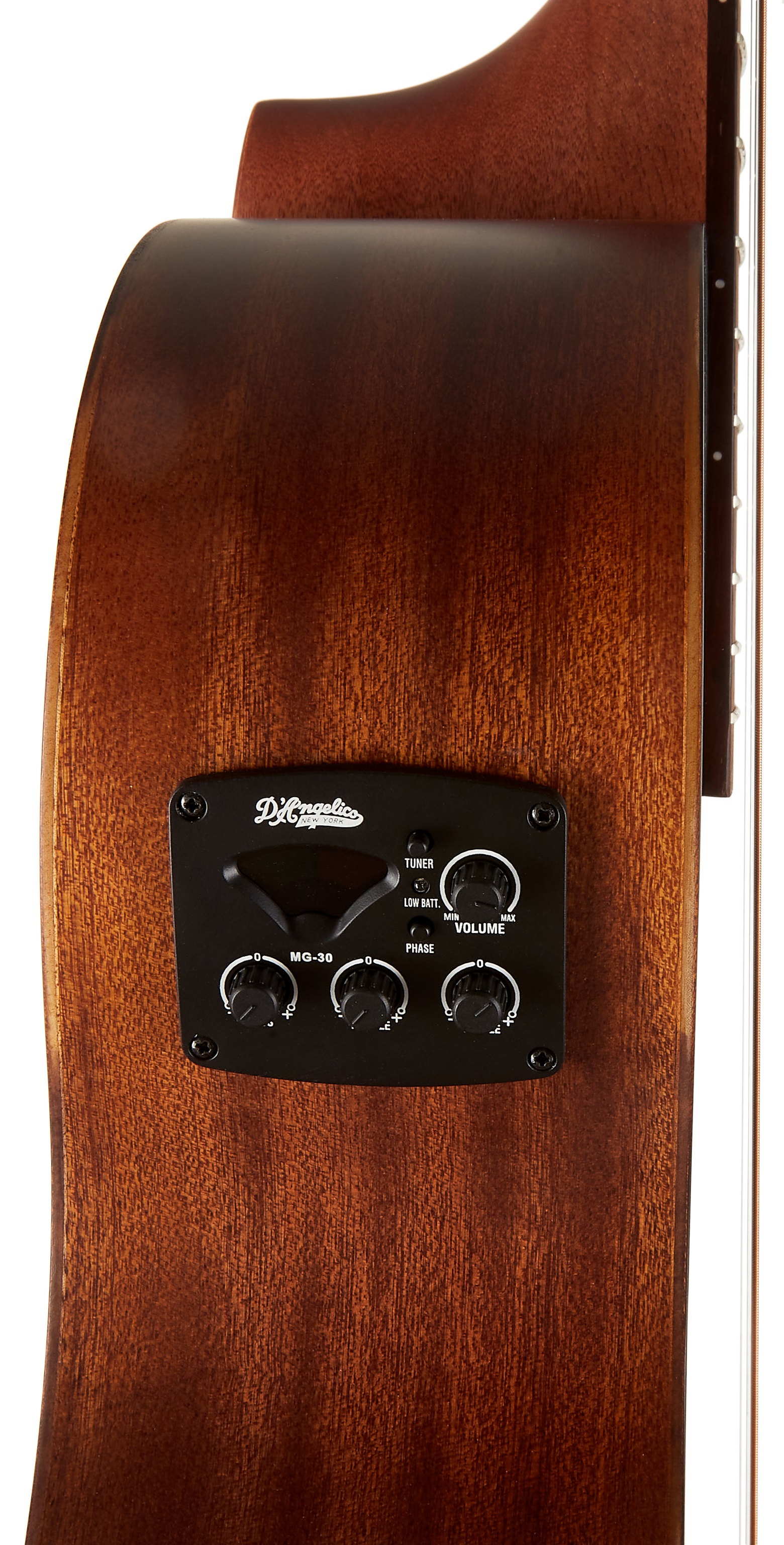 D'Angelico Tammany LS Orchestra Aged Mahogany