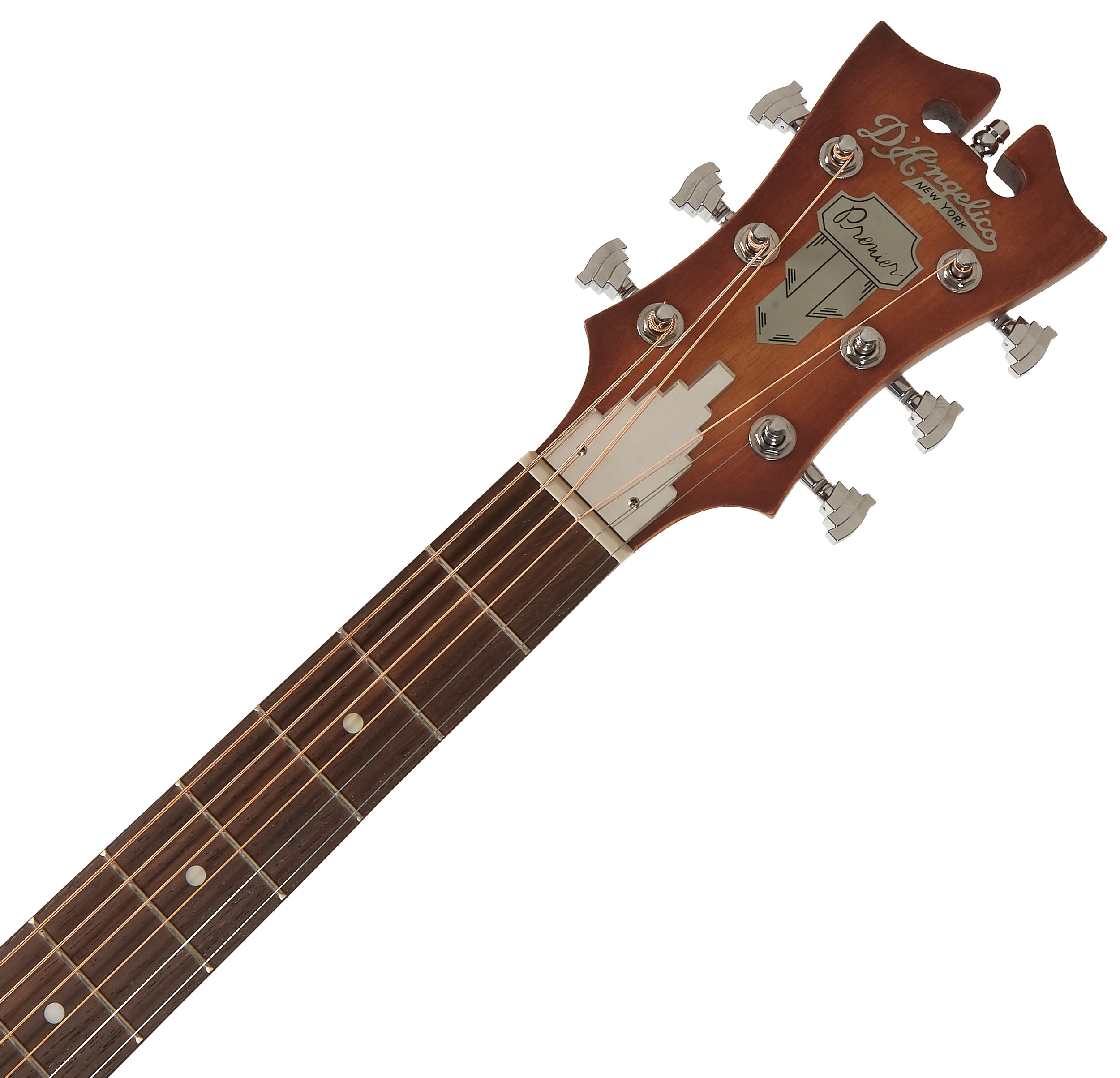 D'Angelico Tammany LS Orchestra Aged Mahogany