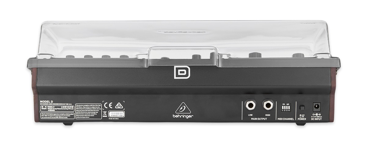 Decksaver Behringer Model-D, Wasp & CAT cover (SOFT-FIT SIDES) (Fits M