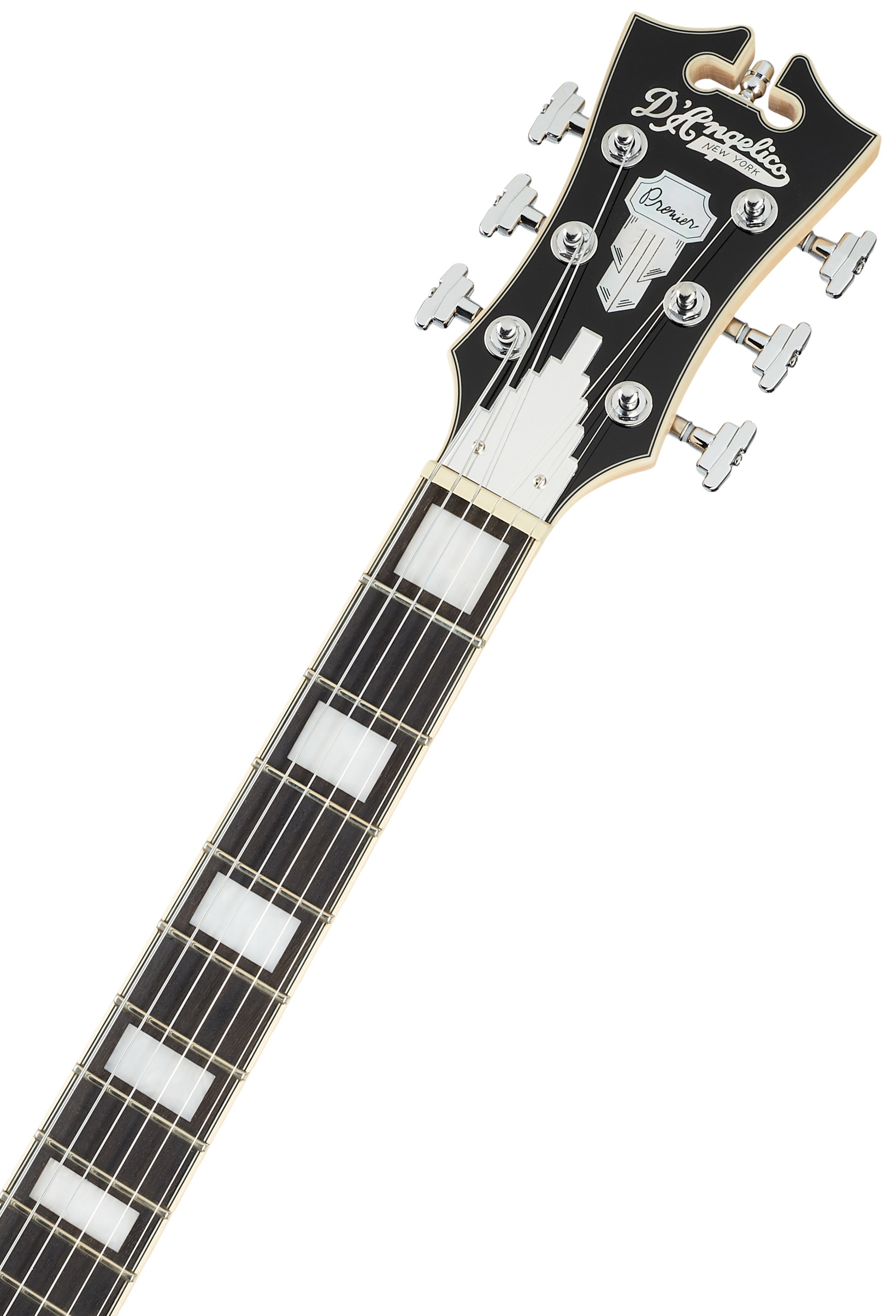 D'Angelico Single Cutaway Solid Body Oxblood