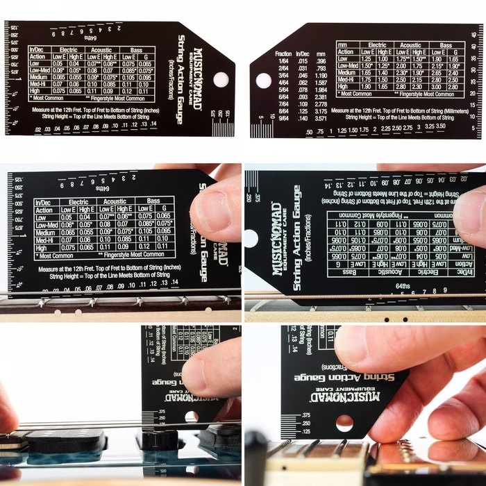 Music Nomad Precision String Action Gauge