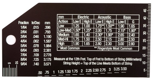 Music Nomad Precision String Action Gauge