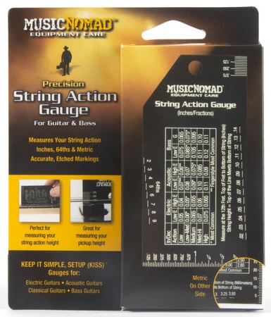 Music Nomad Precision String Action Gauge