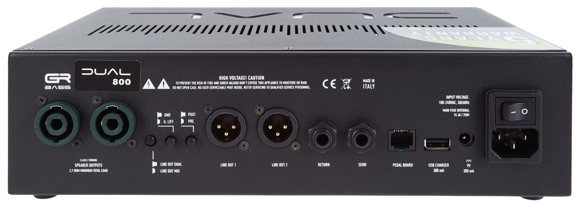 GR Bass DUAL 800