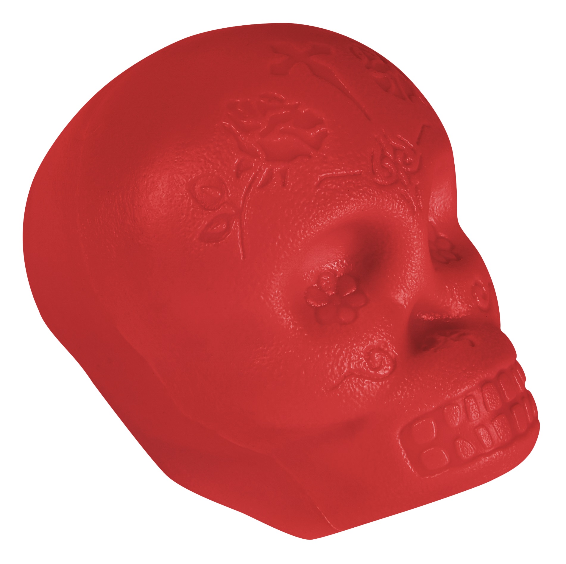 Latin Percussion Sugar Skull Shaker Red