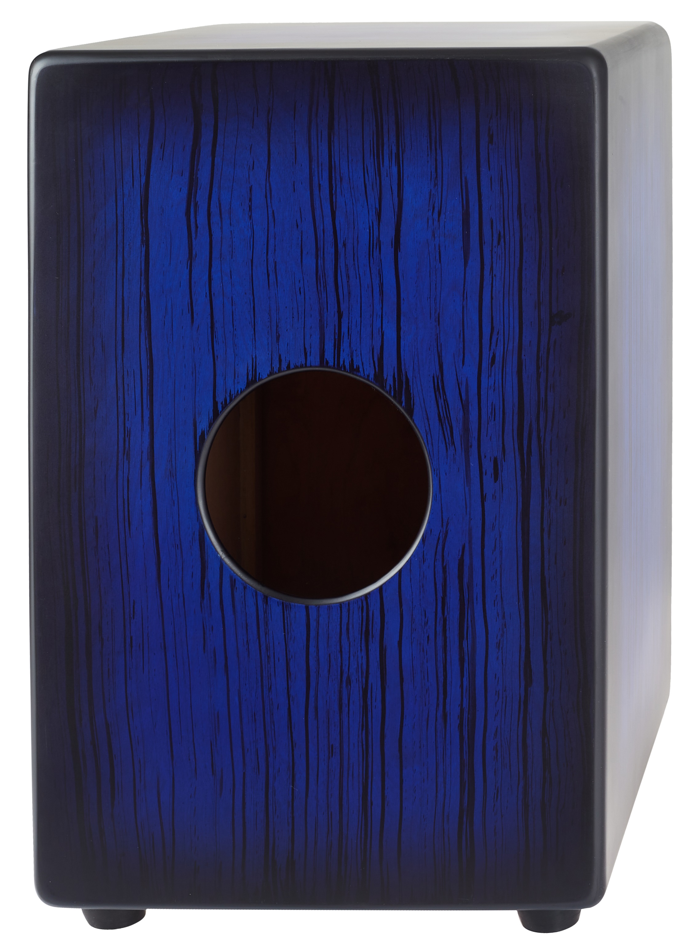 Latin Percussion Aspire Series Blue Burst Streak Cajon