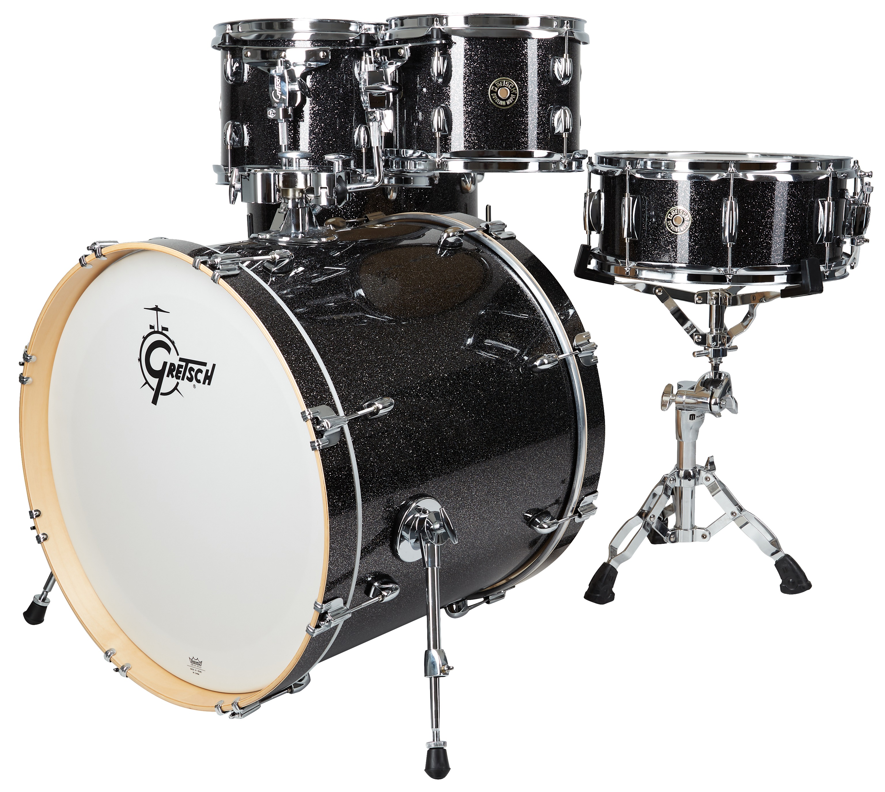 Gretsch Catalina Maple Black Stardust Rock Set