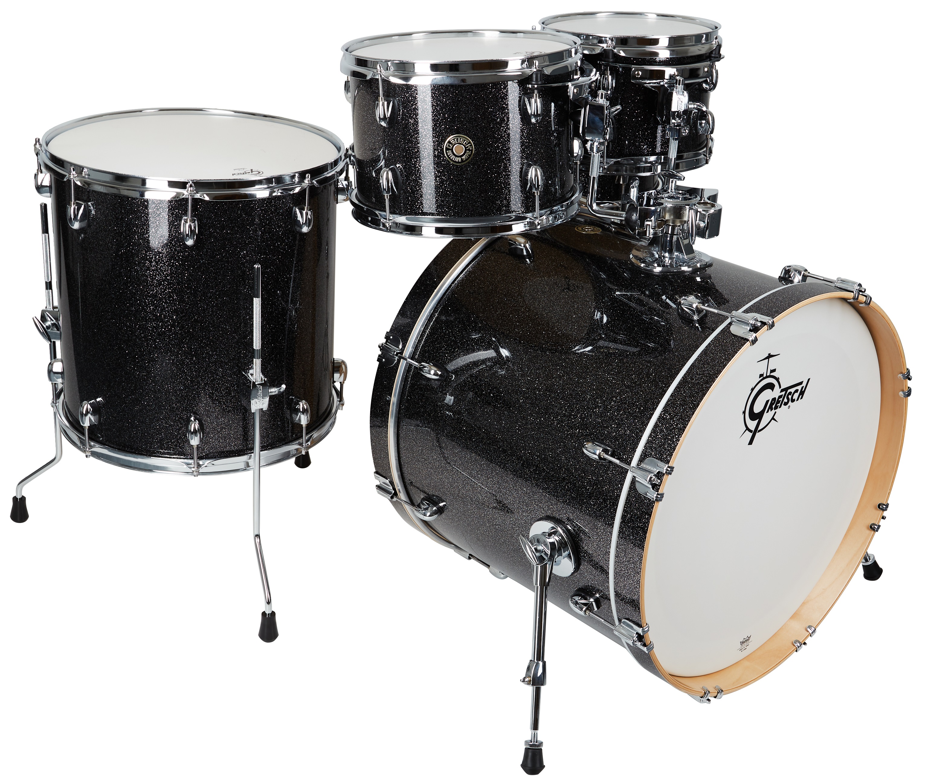 Gretsch Catalina Maple Black Stardust Rock Set