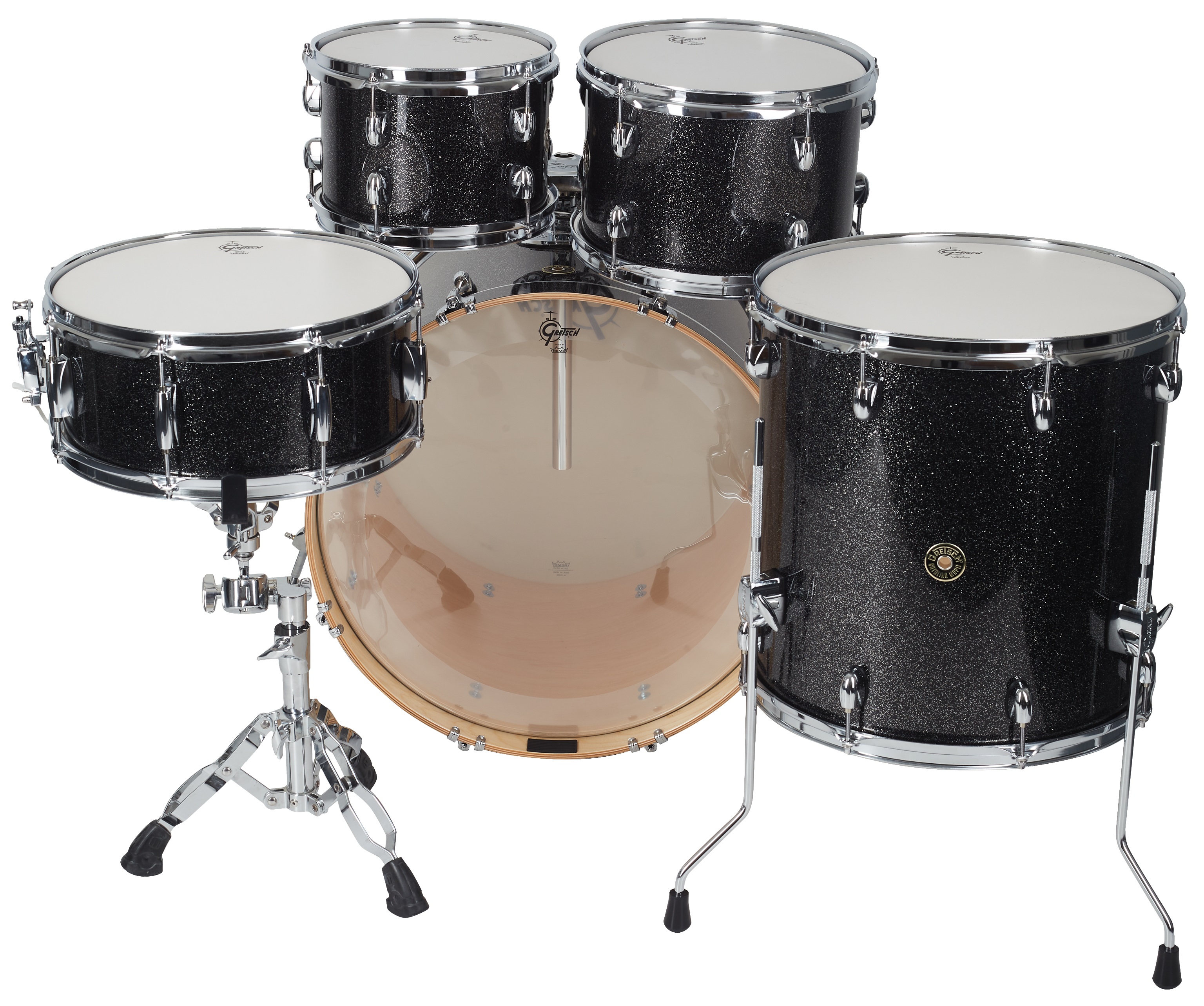 Gretsch Catalina Maple Black Stardust Rock Set
