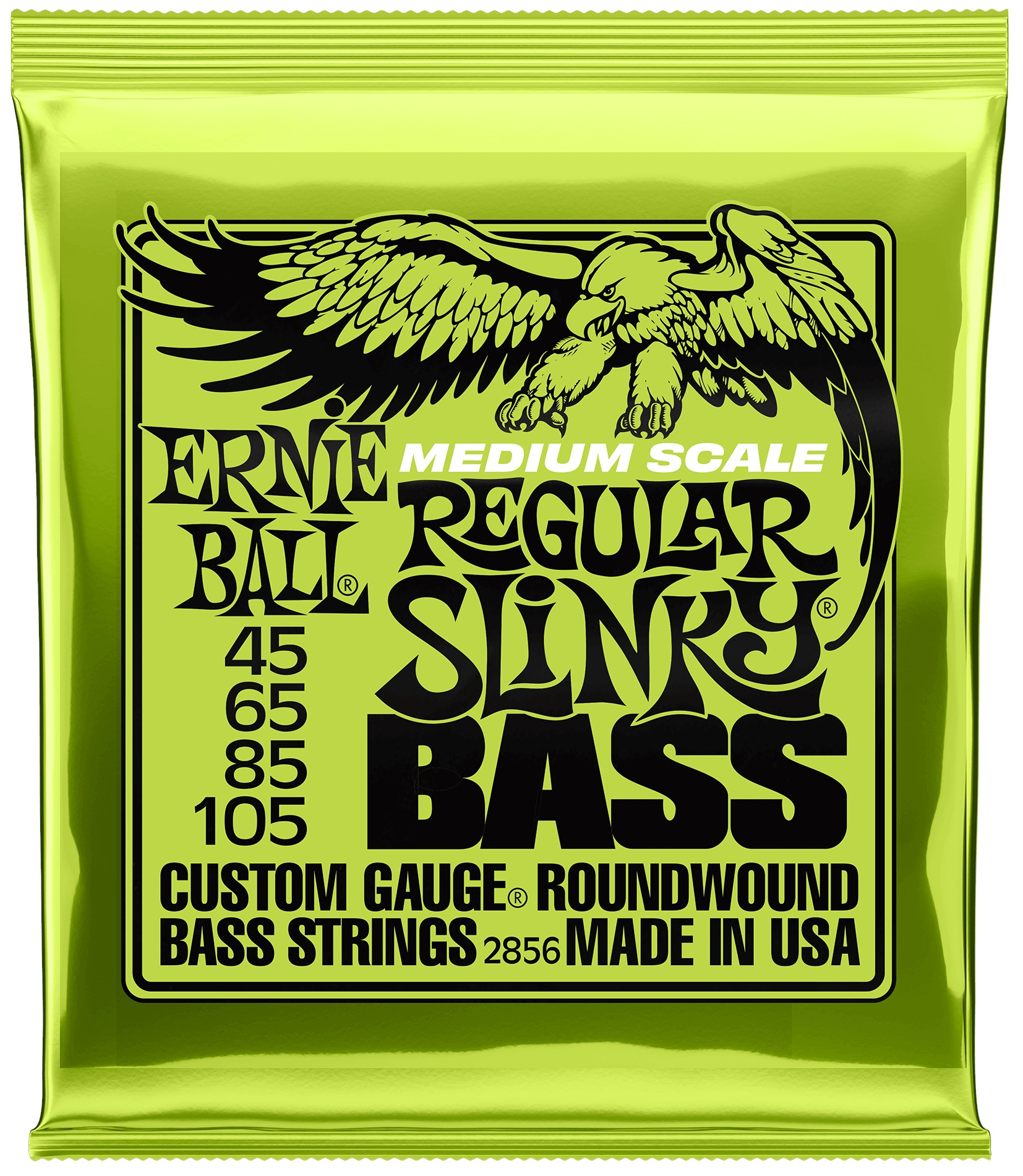 E-shop Ernie Ball 2856 Regular Slinky Nickel Wound Medium Scale Electric Bass