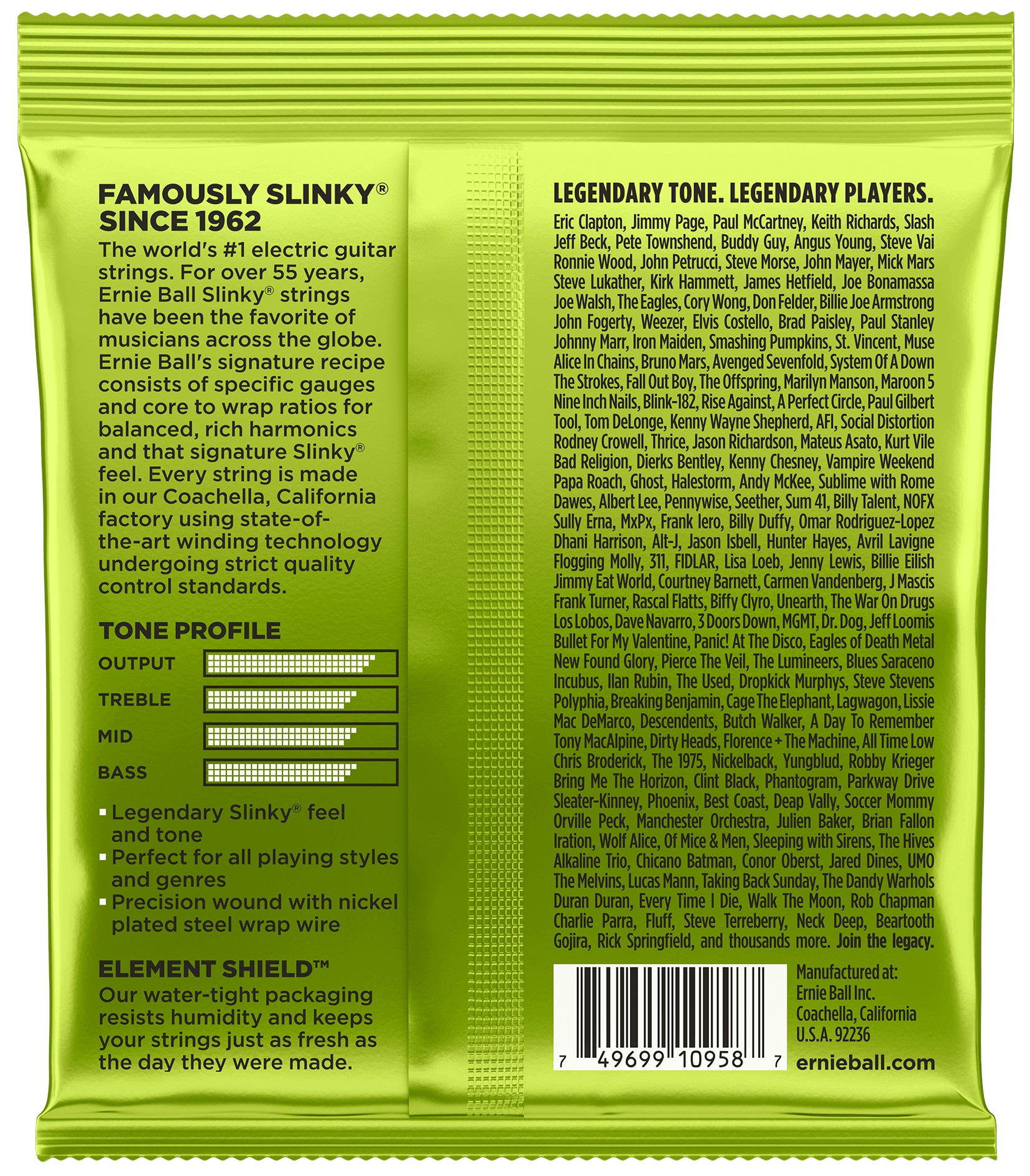 Ernie Ball 2629 Nickel Wound 8-String Regular Slinky