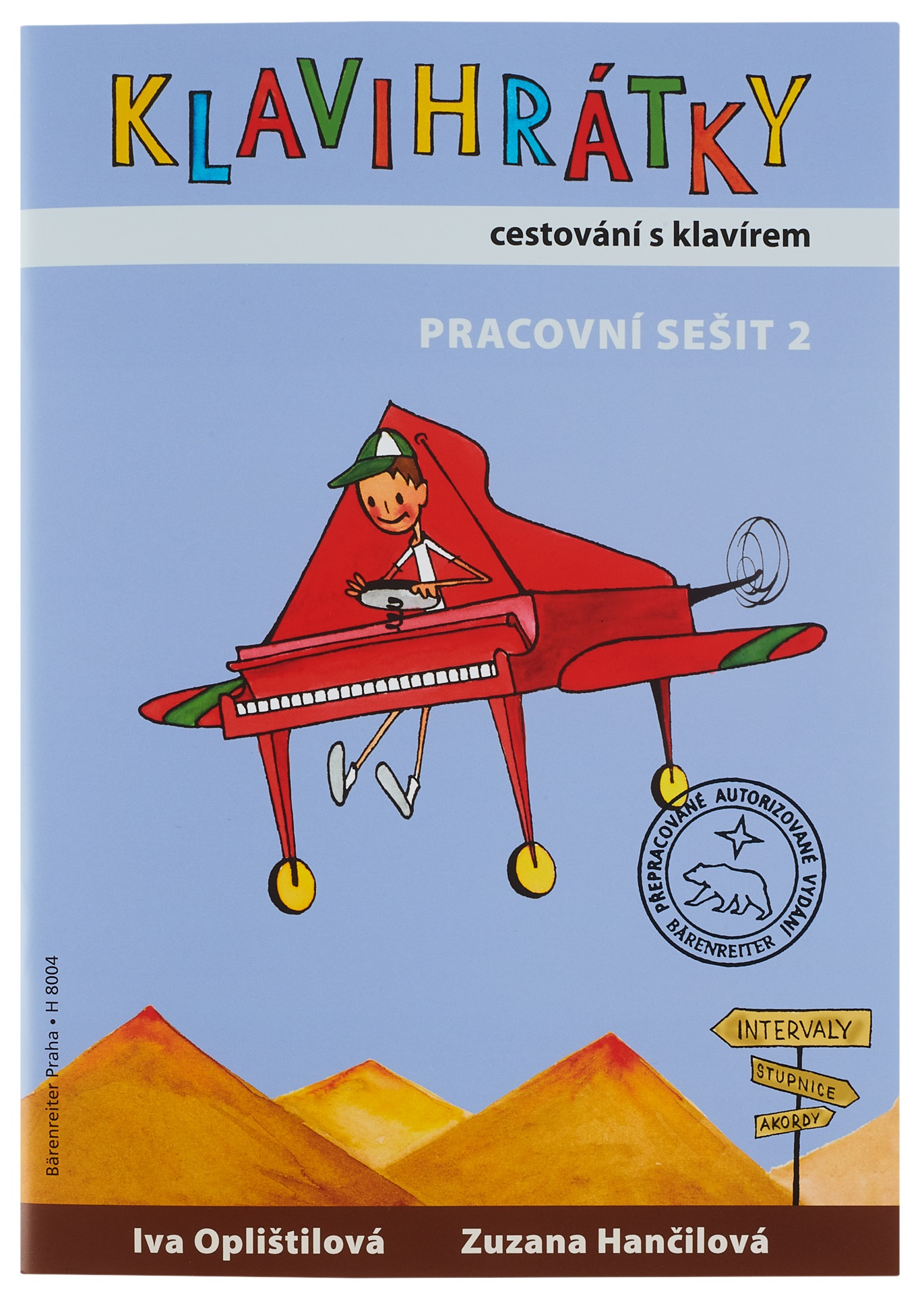E-shop KN Klavihrátky - cestování s klavírem - pracovní sešit 2