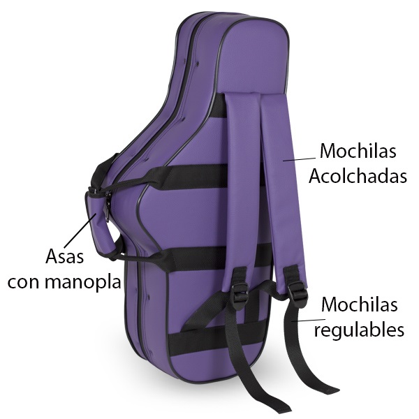 Ortolá 113BRG Case Amelie, Purple