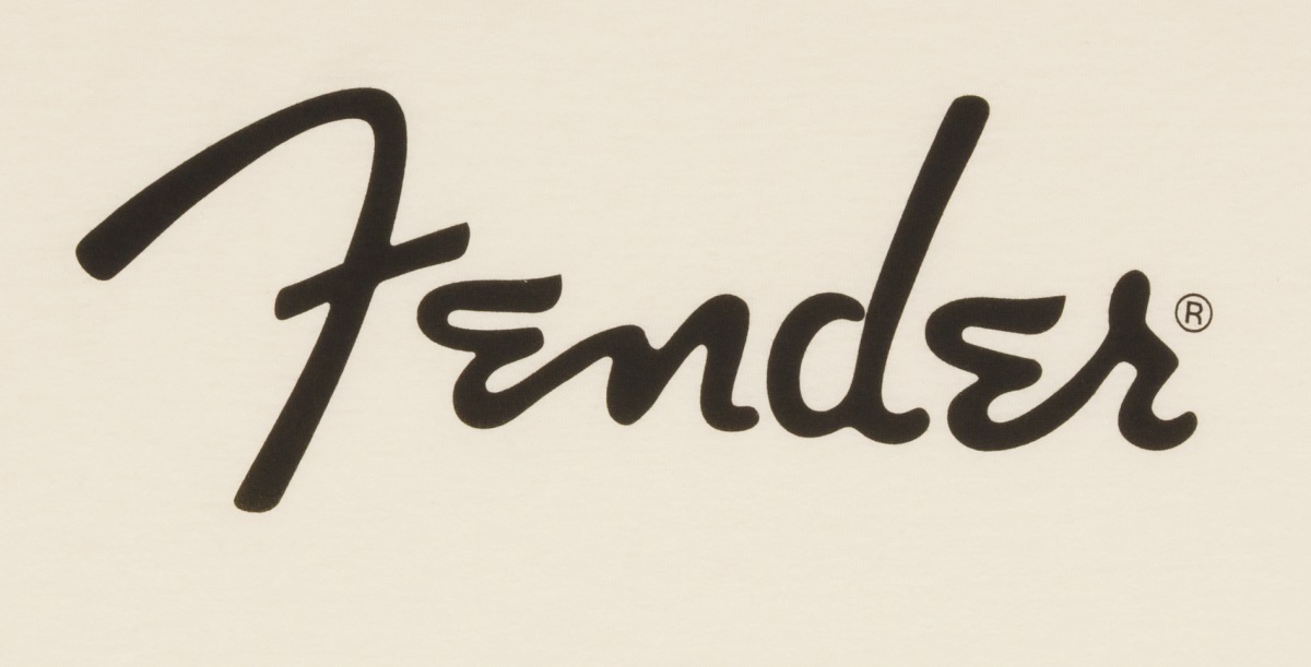 Fender Spaghetti Logo T-Shirt Olympic White - M