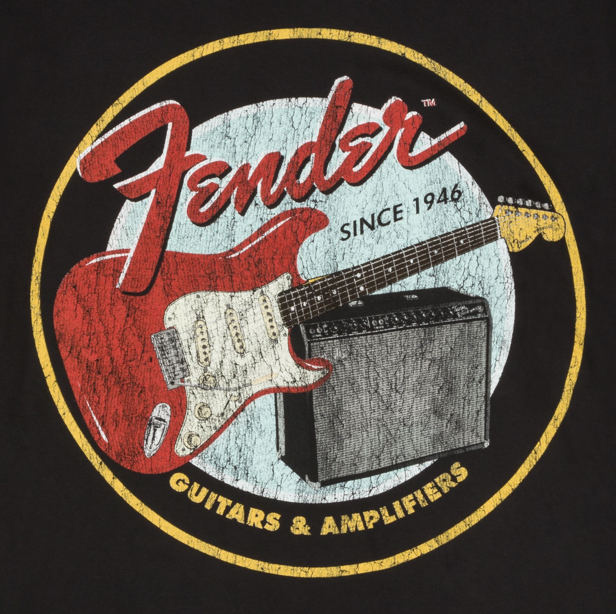 Fender 1946 Guitars & Amps T-Shirt - S