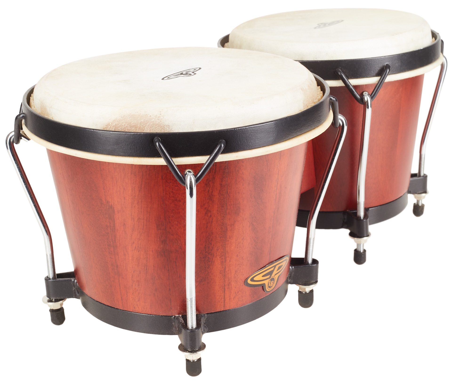 Latin Percussion Traditional Dark Wood Bongos