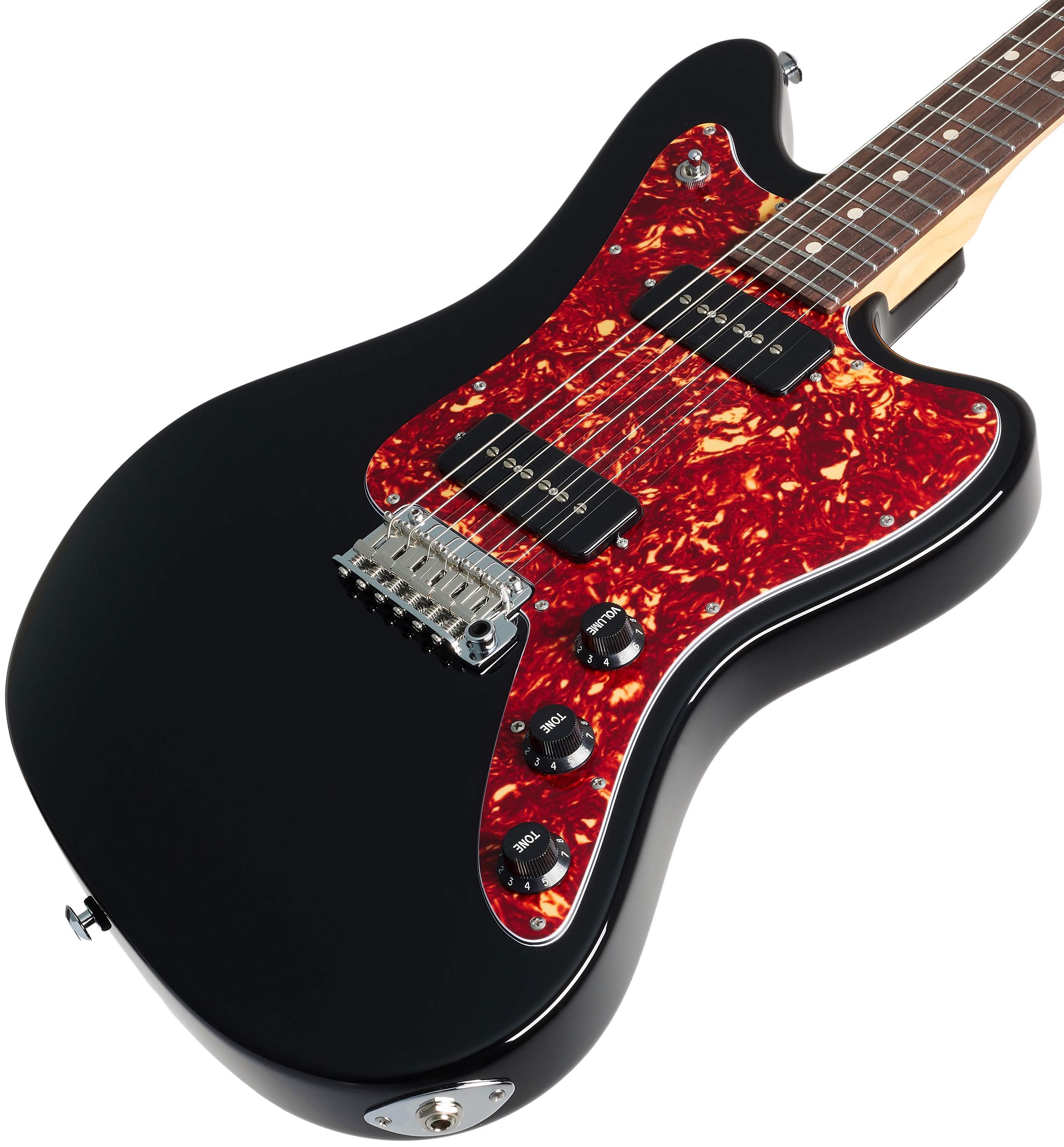 Suhr Classic JM, Black, S90, SSCII, 510, Tortoise Pickguard