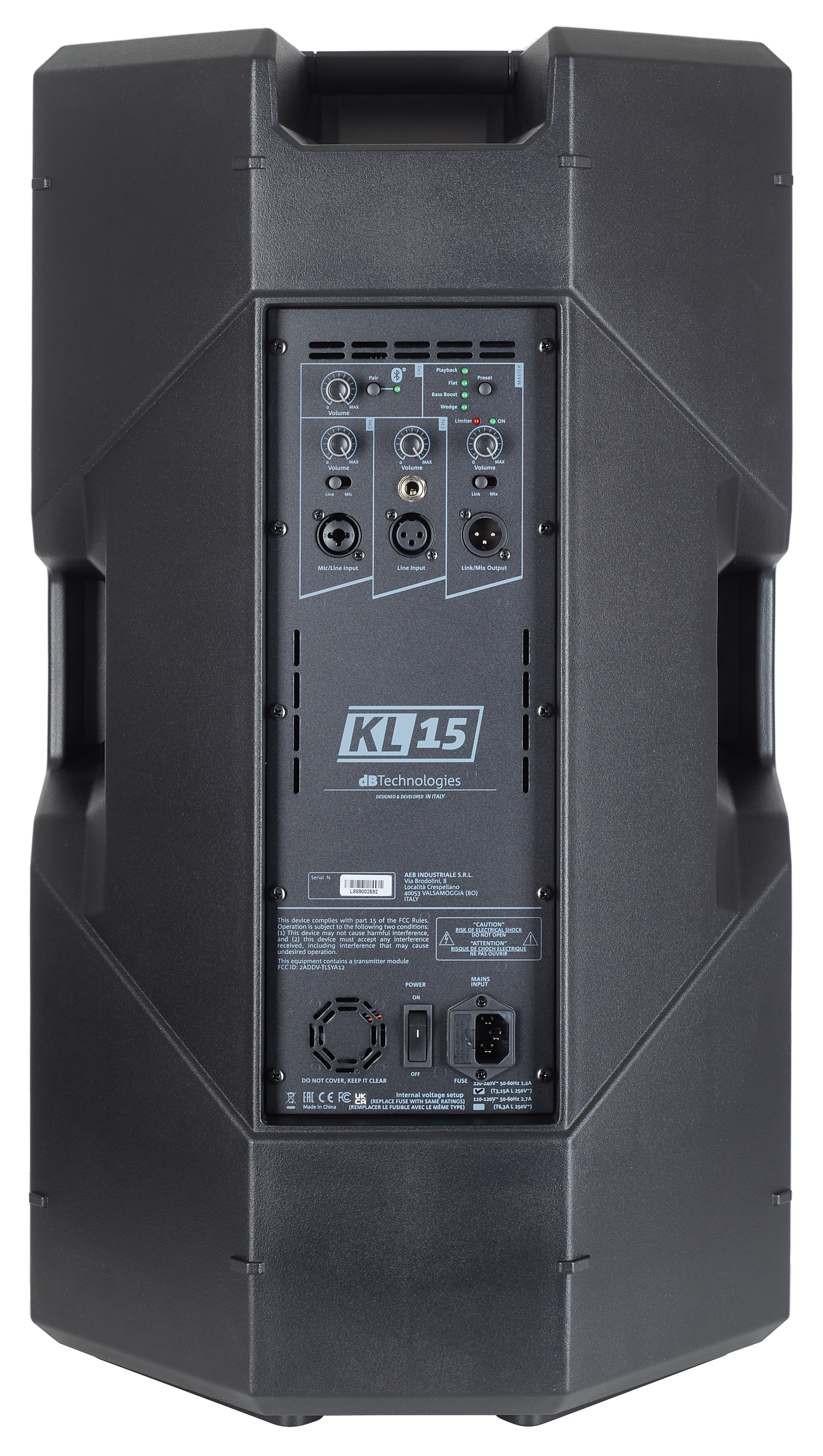 dB Technologies KL 15 (rozbalené) – Obrázok 4