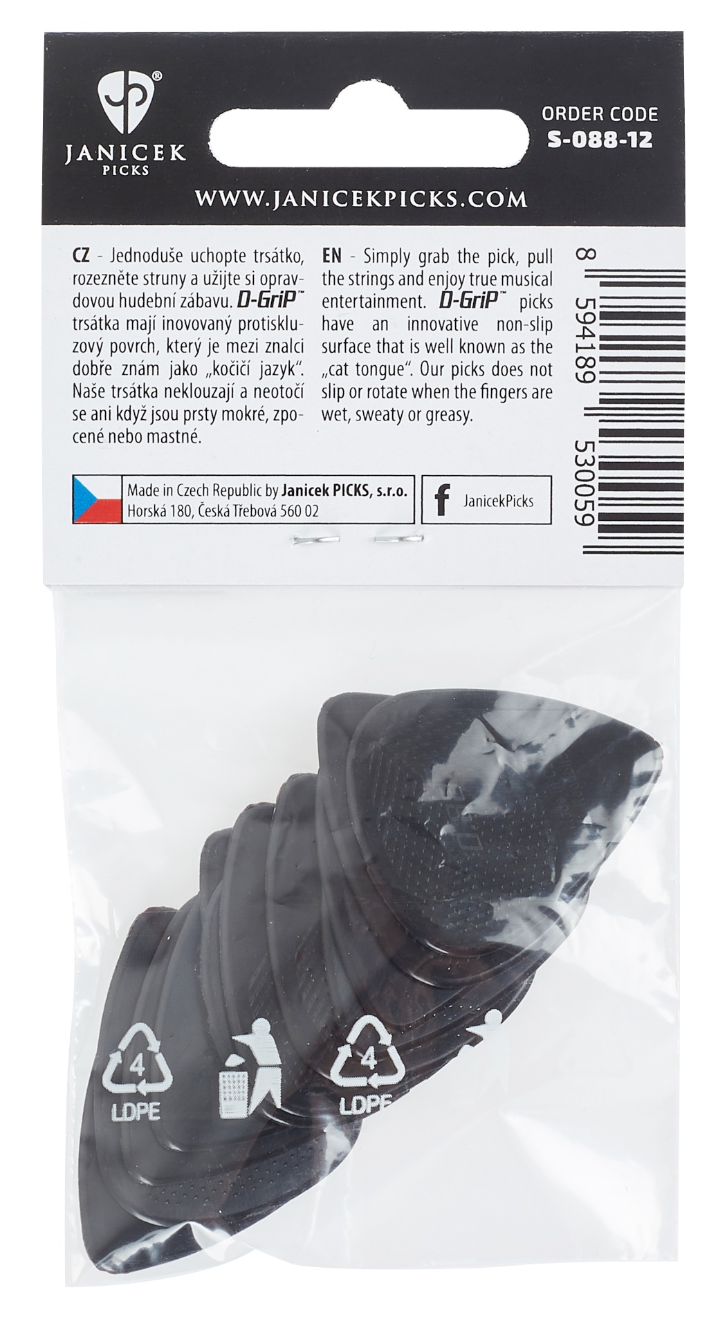 D-GriP Standard 0.88 12 pack