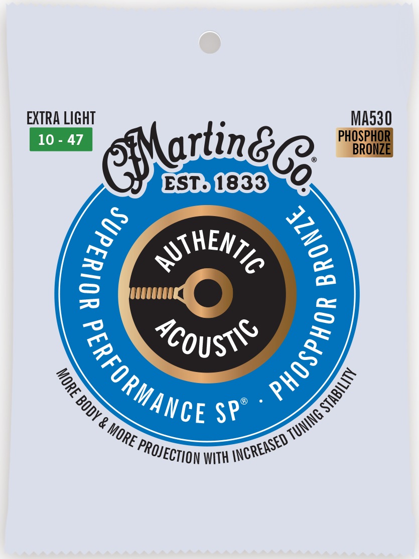 Martin Authentic SP 92/8 Phosphor Bronze Extra Light