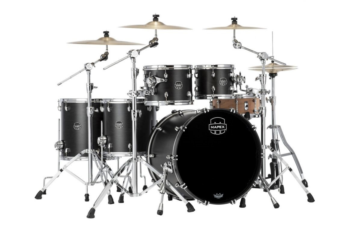 Mapex Saturn Satin Black Rock Set II