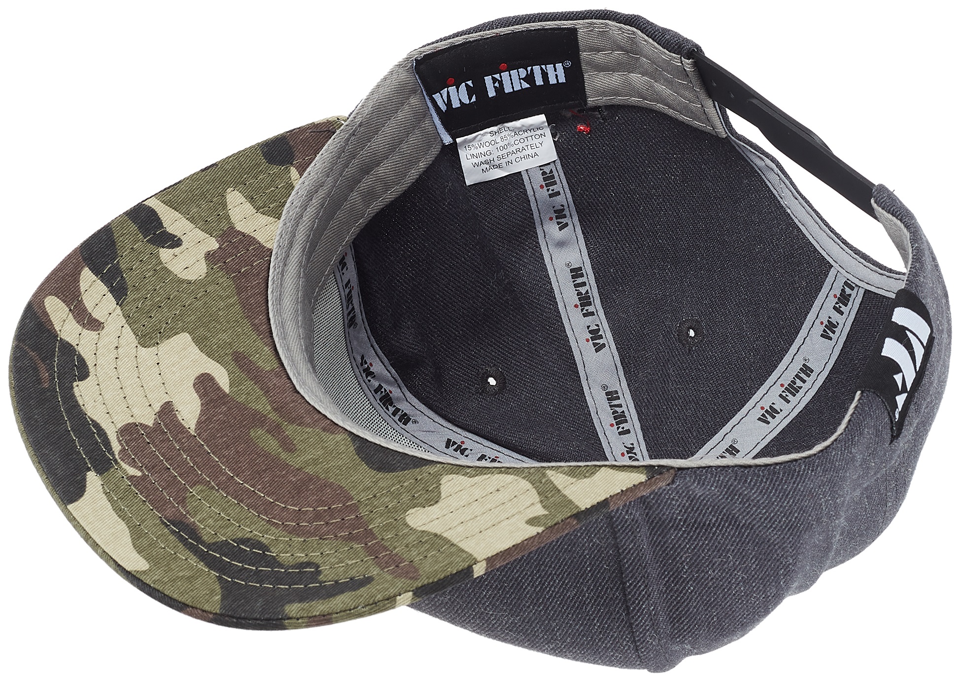 Vic Firth Gray Camo Snapback