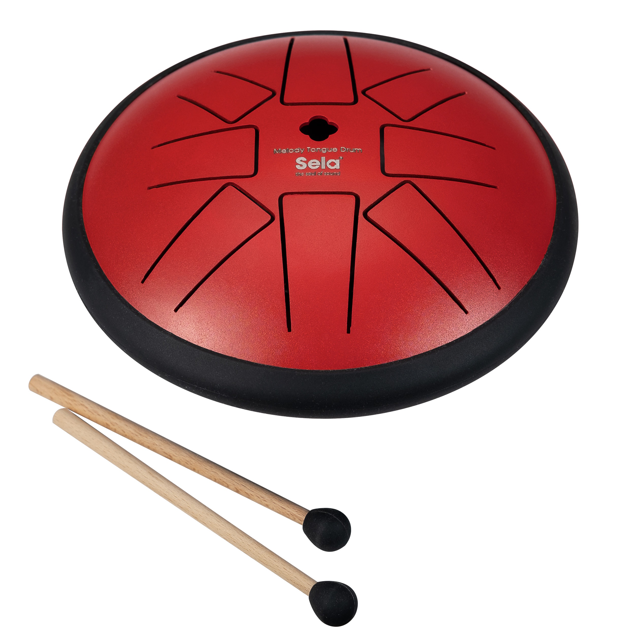 E-shop Sela 6" Melody Tongue Drum Red