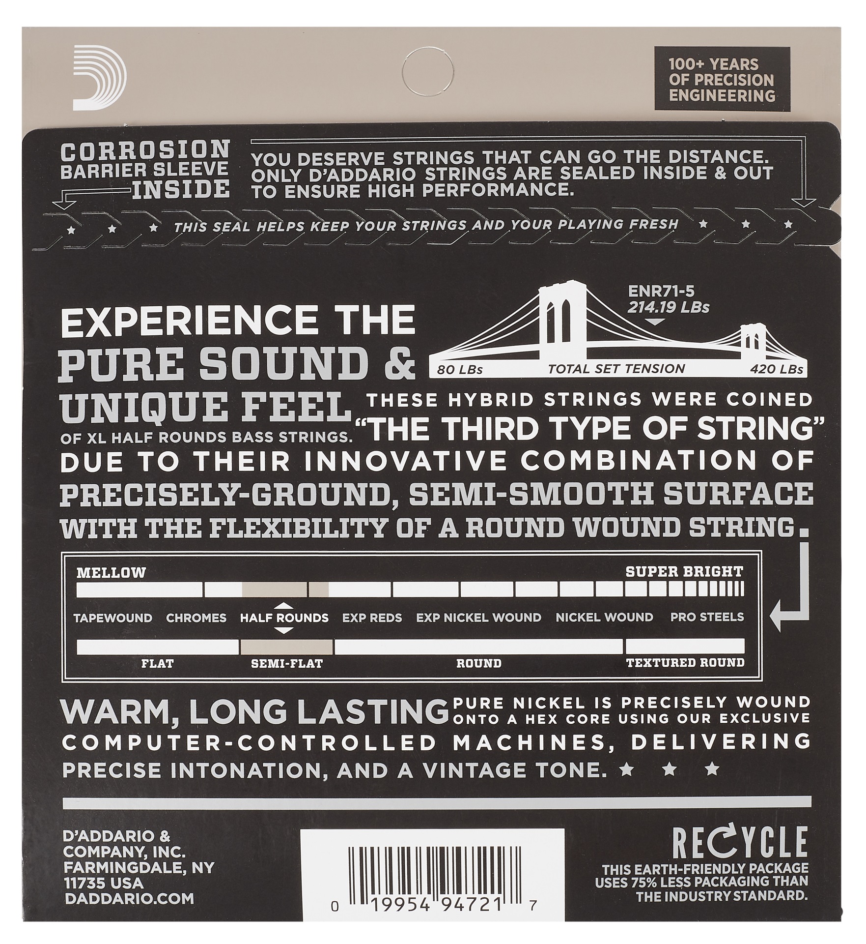 D’Addario ENR71-5