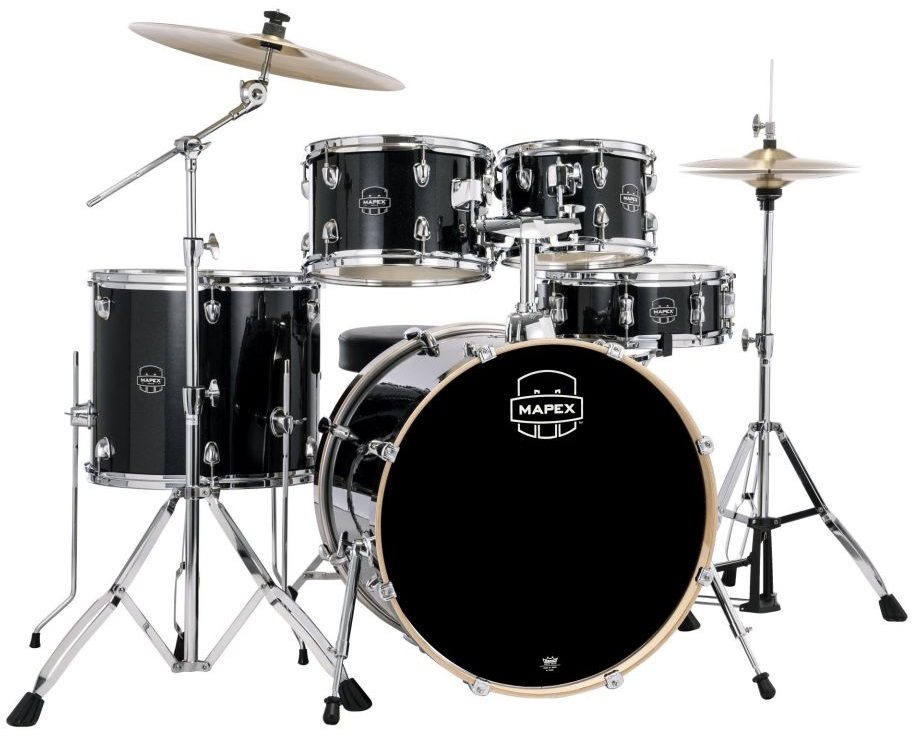 Mapex Venus Black Galaxy Sparkle Fusion Kit
