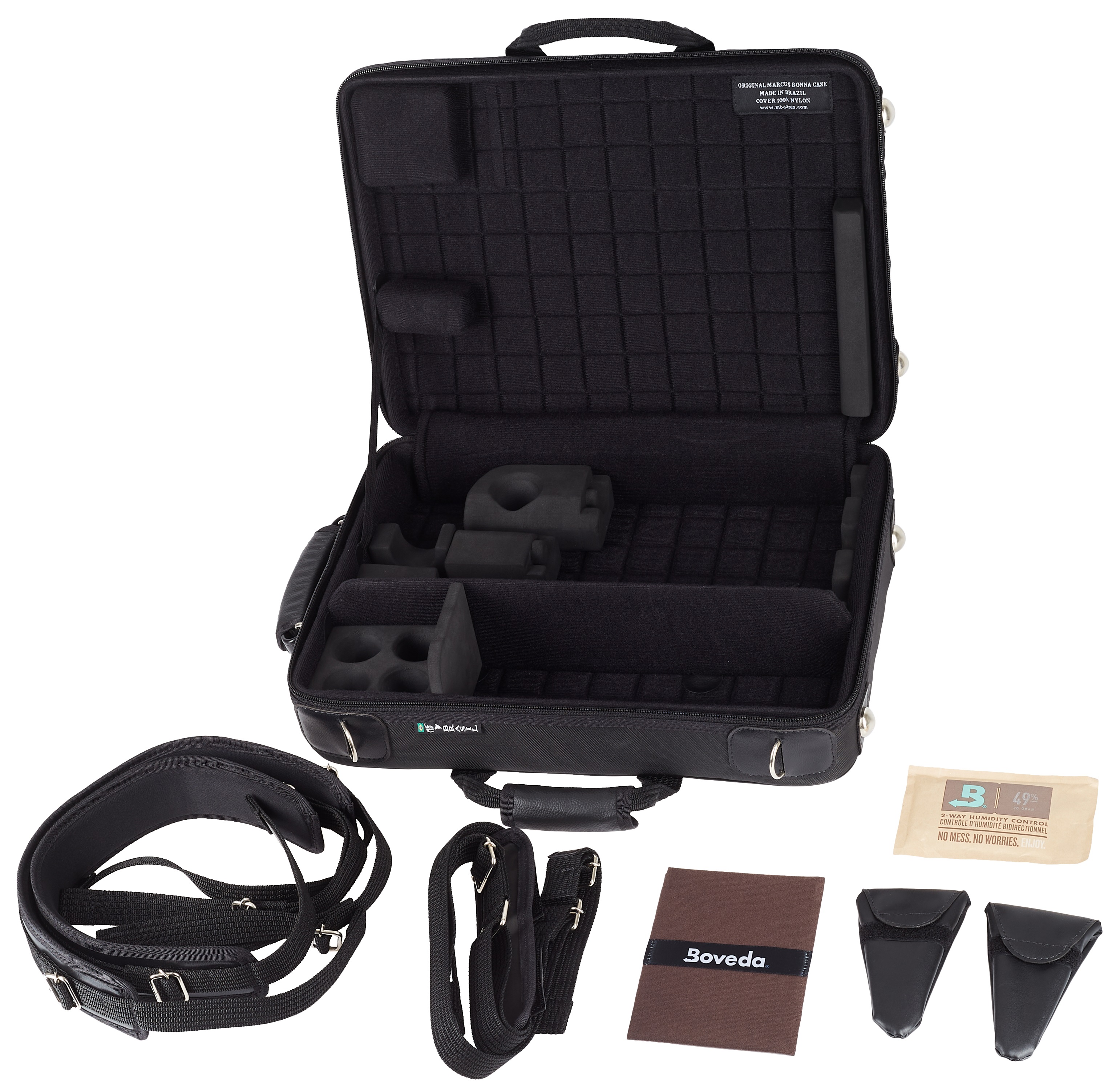 Marcus Bonna MB Case for Bb/Eb Clarinets, Black Nylon
