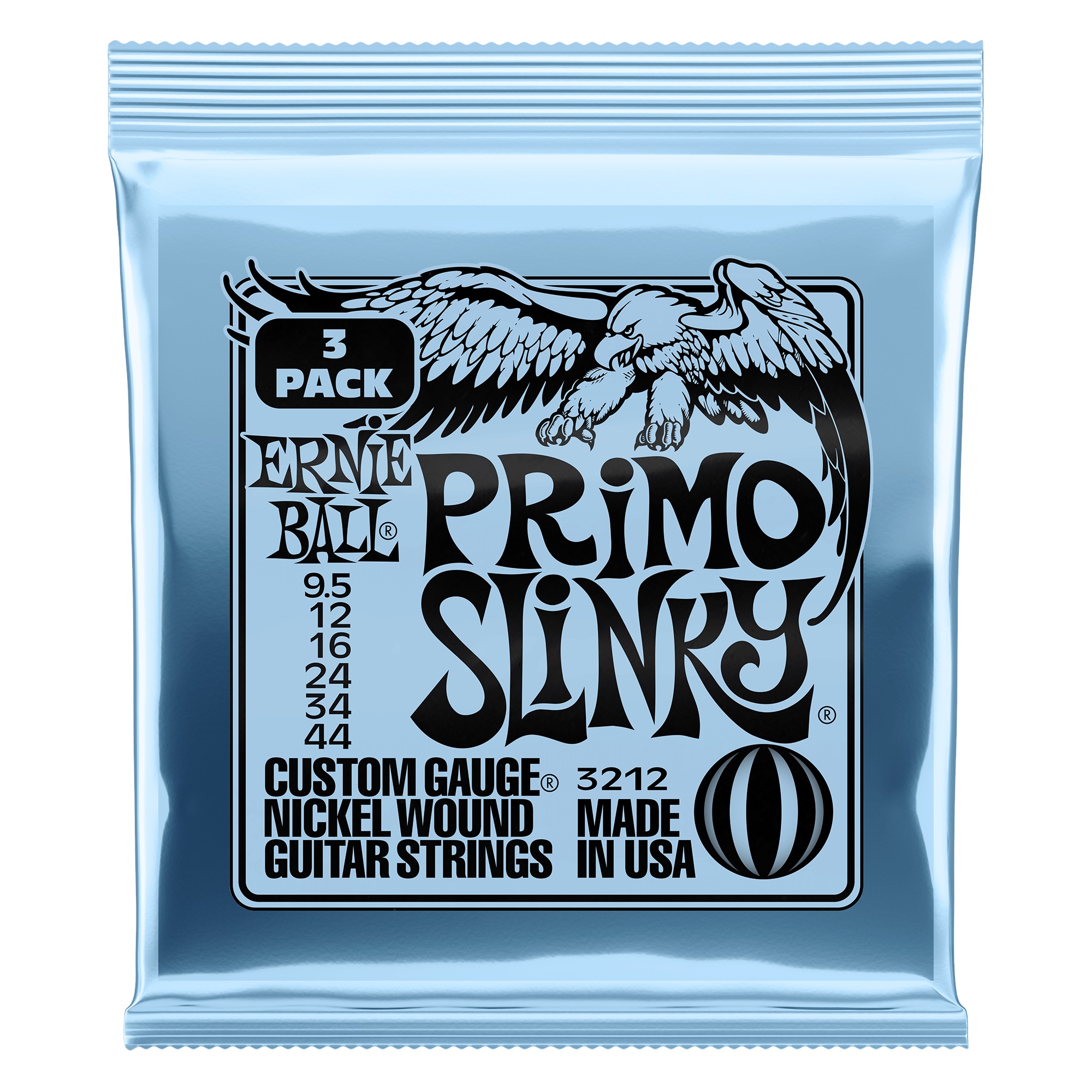 E-shop Ernie Ball 3212 Nickel Wound Primo Slinky 3 Pack