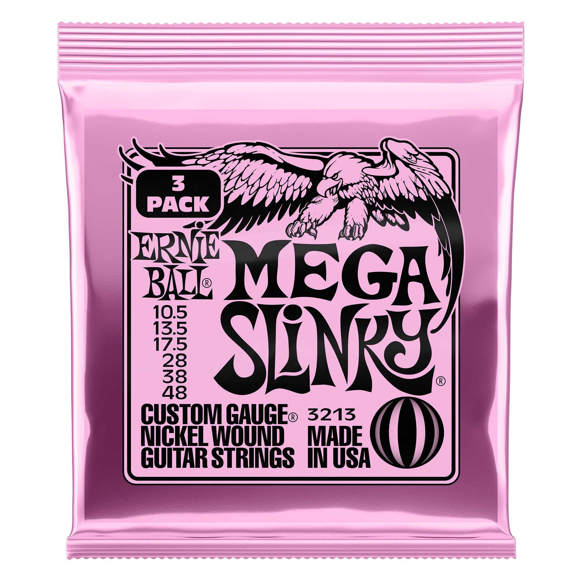 E-shop Ernie Ball 3213 Nickel Wound Mega Slinky 3 Pack