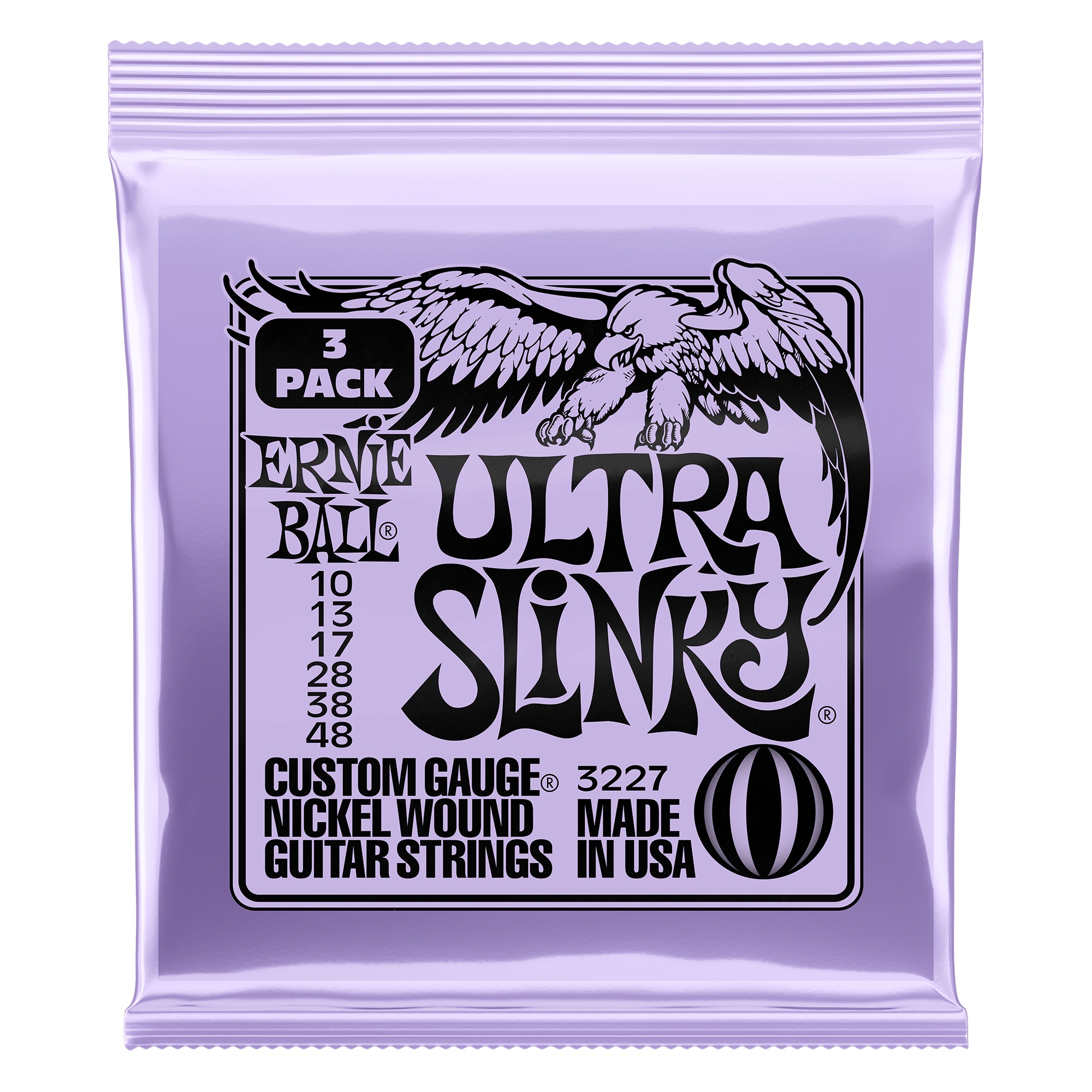 E-shop Ernie Ball 3227 Nickel Wound Ultra Slinky 3 Pack