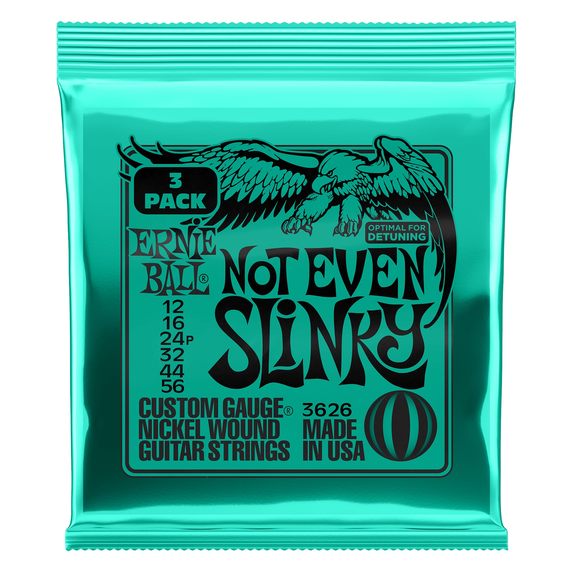 E-shop Ernie Ball 3626 Nickel Wound Not Even Slinky 3 Pack