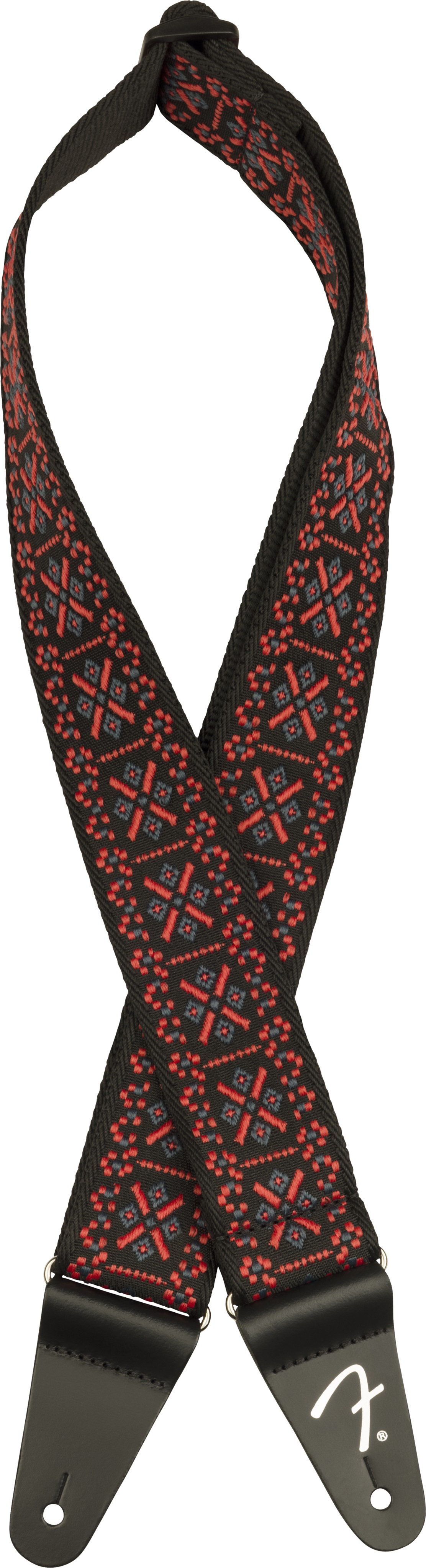 E-shop Fender Pasadena Woven Strap, Lattice Red, 2"