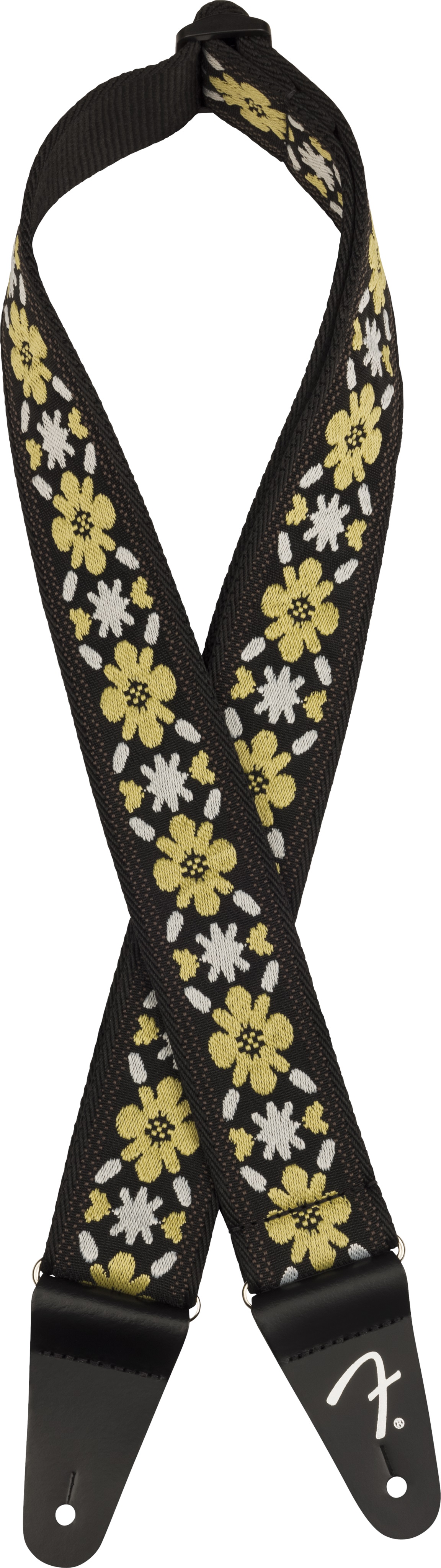 E-shop Fender Pasadena Woven Strap, Yellow Clover, 2"