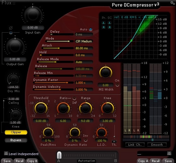 FLUX Audio Pure DCompressor