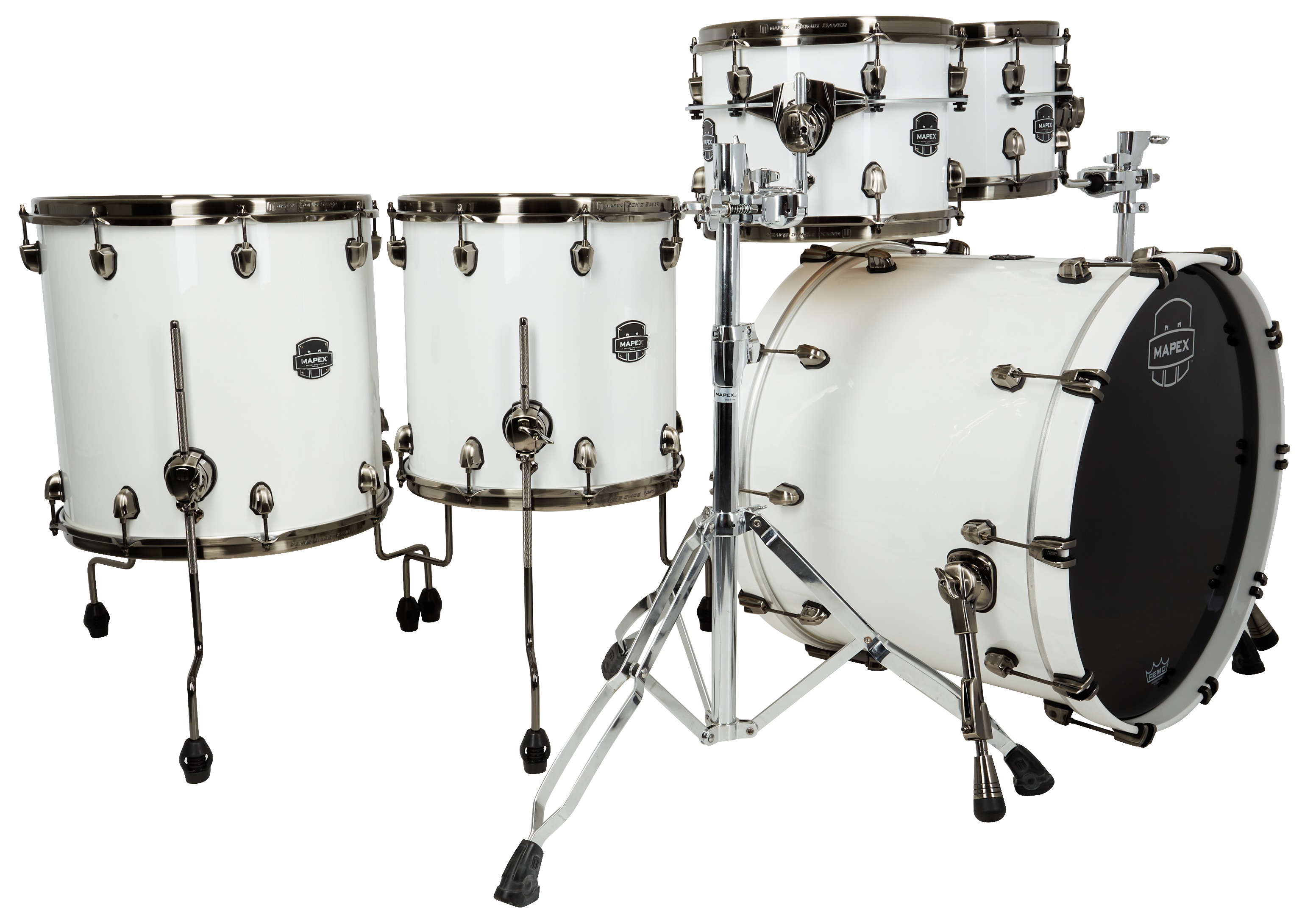 Mapex Saturn Evolution Polar White Lacquer